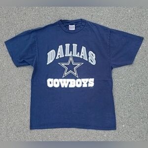 Vtg 1998 NFL Dallas Cowboys E.Smith #22 T-Shirt Size (XL)*Paint Stains*